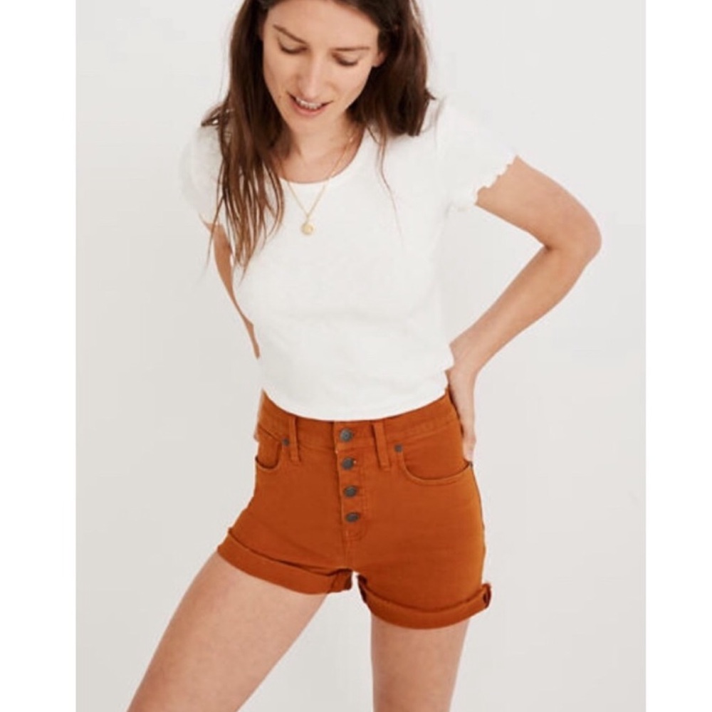 Madewell high waist shorts